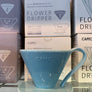 Cafec Flower Dripper - Porcelain