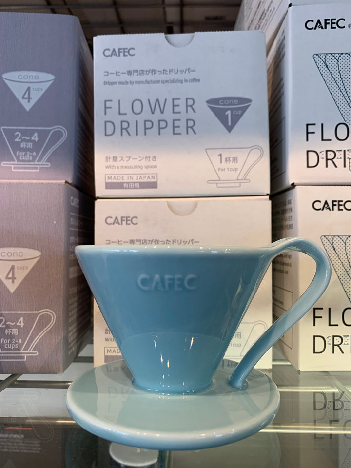 Cafec Flower Dripper - Porcelain