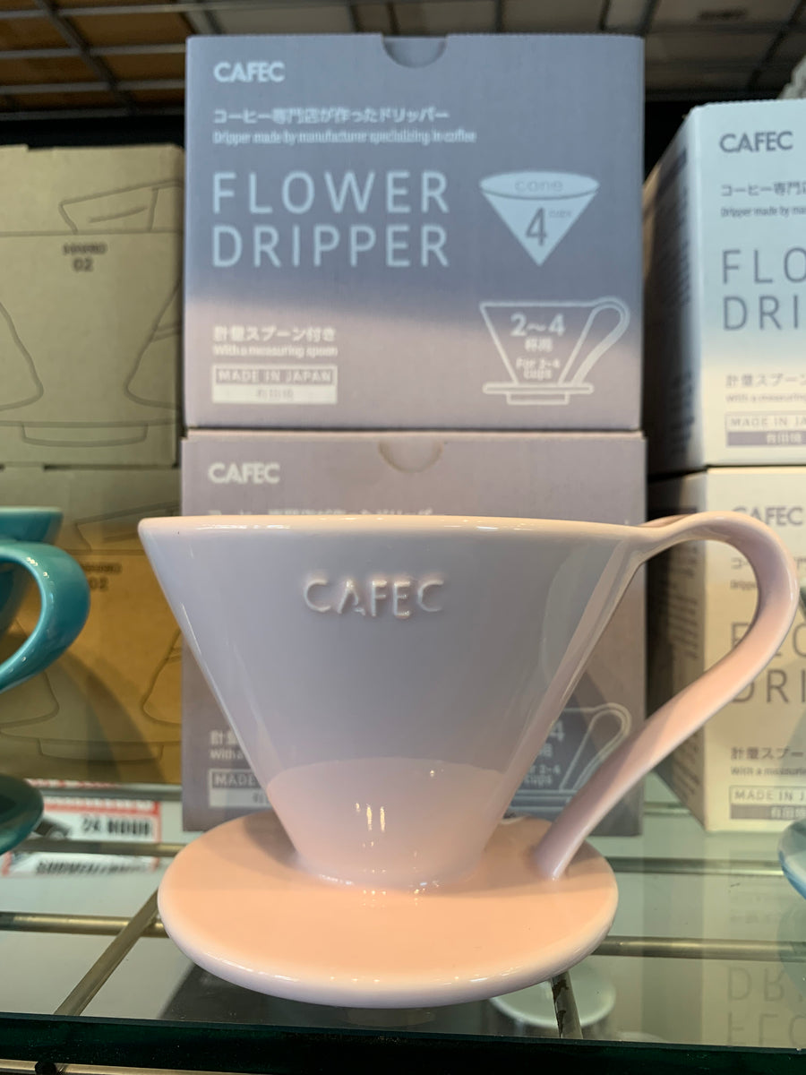 Cafec Flower Dripper - Porcelain